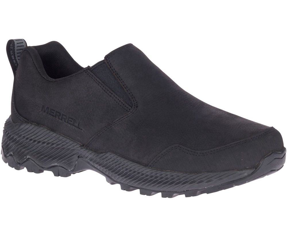 Merrell Slip Ons Męskie Czarne - Forestbound Moc - 320197-RBP